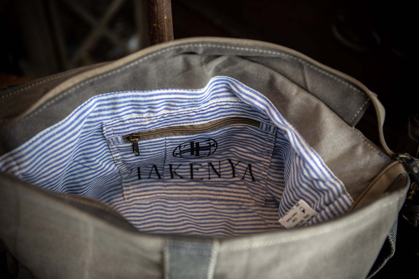 Full Moon Recycled Medium Canvas Laptop Bag