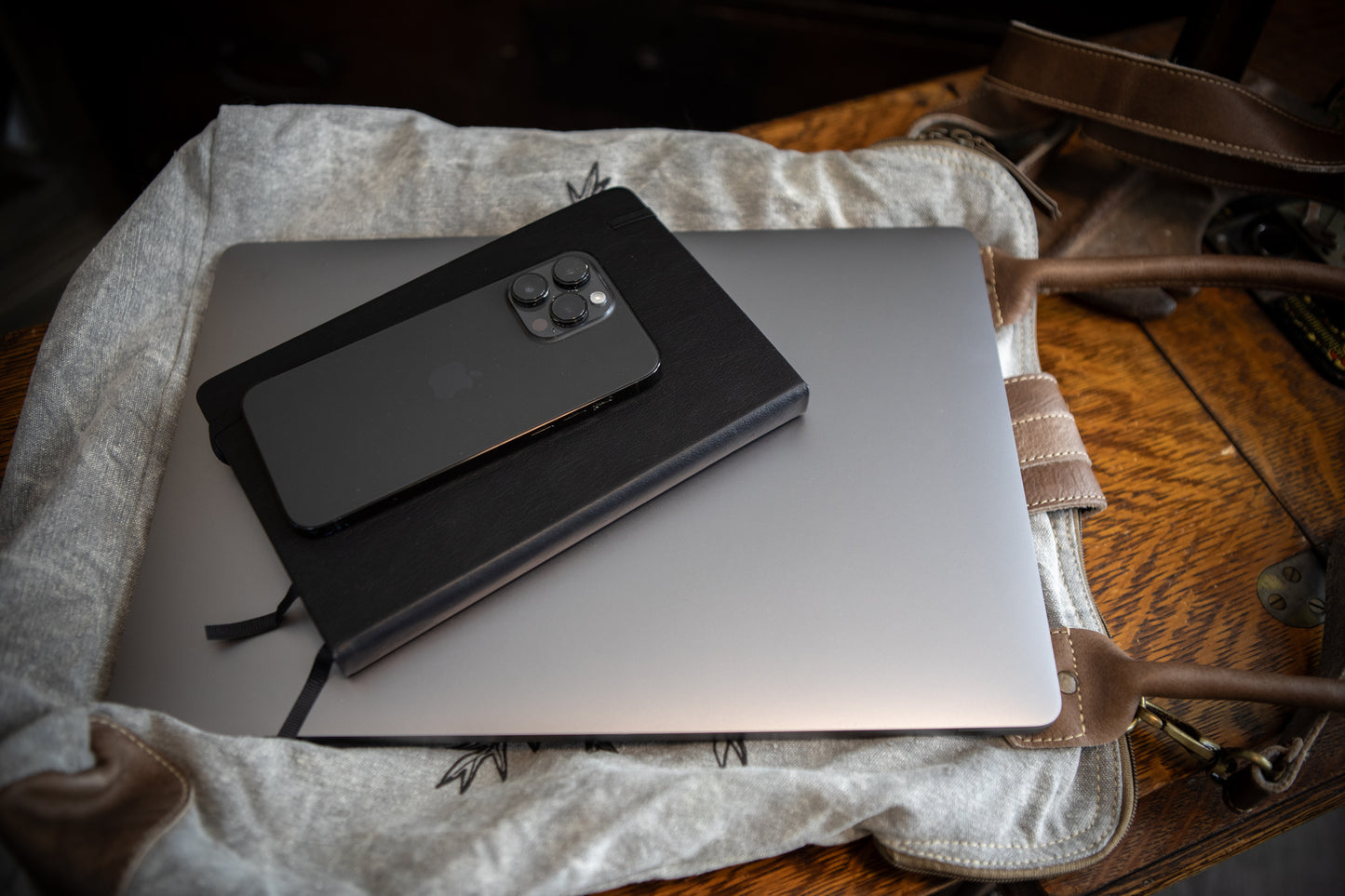 Pasque Flower Recycled Canvas Carryall