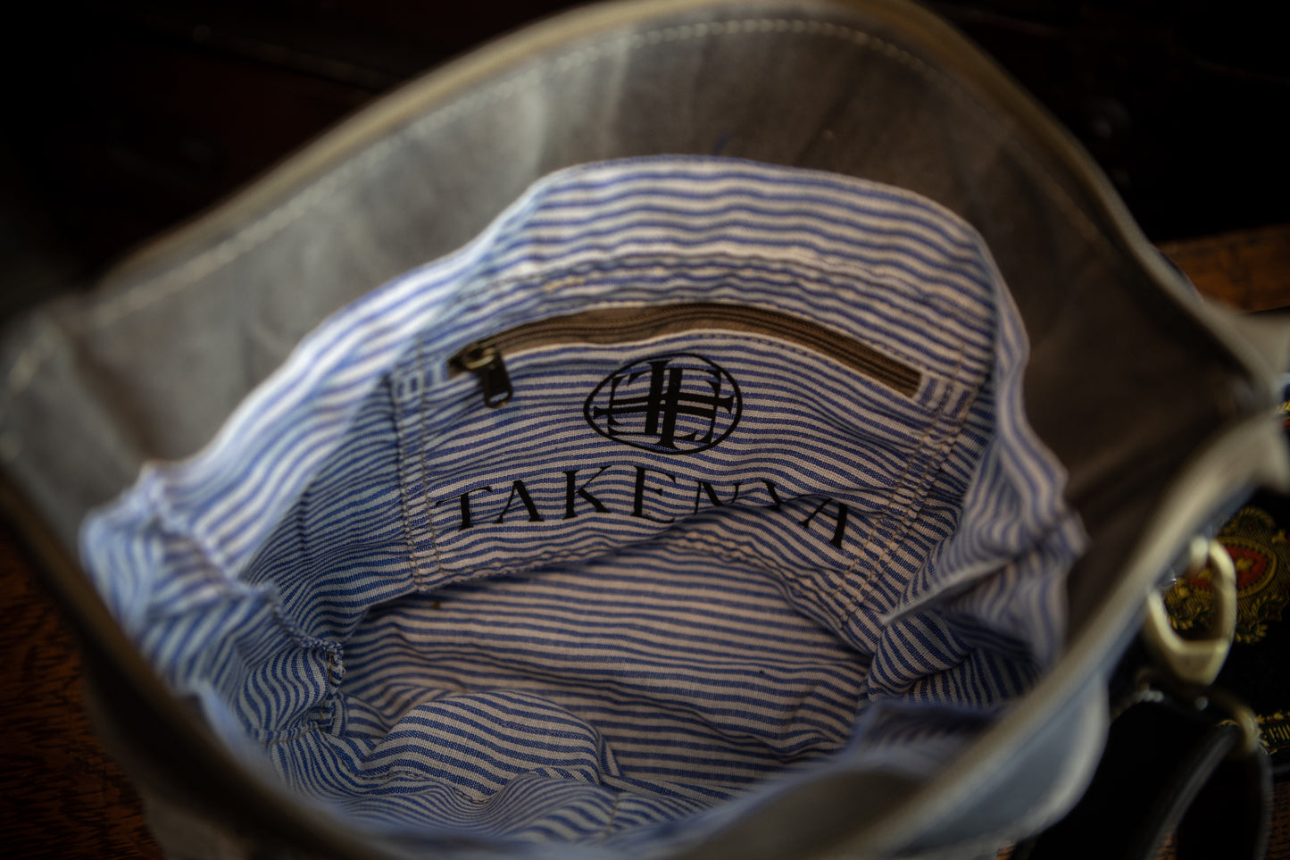 Full Moon Recycled Canvas Messenger