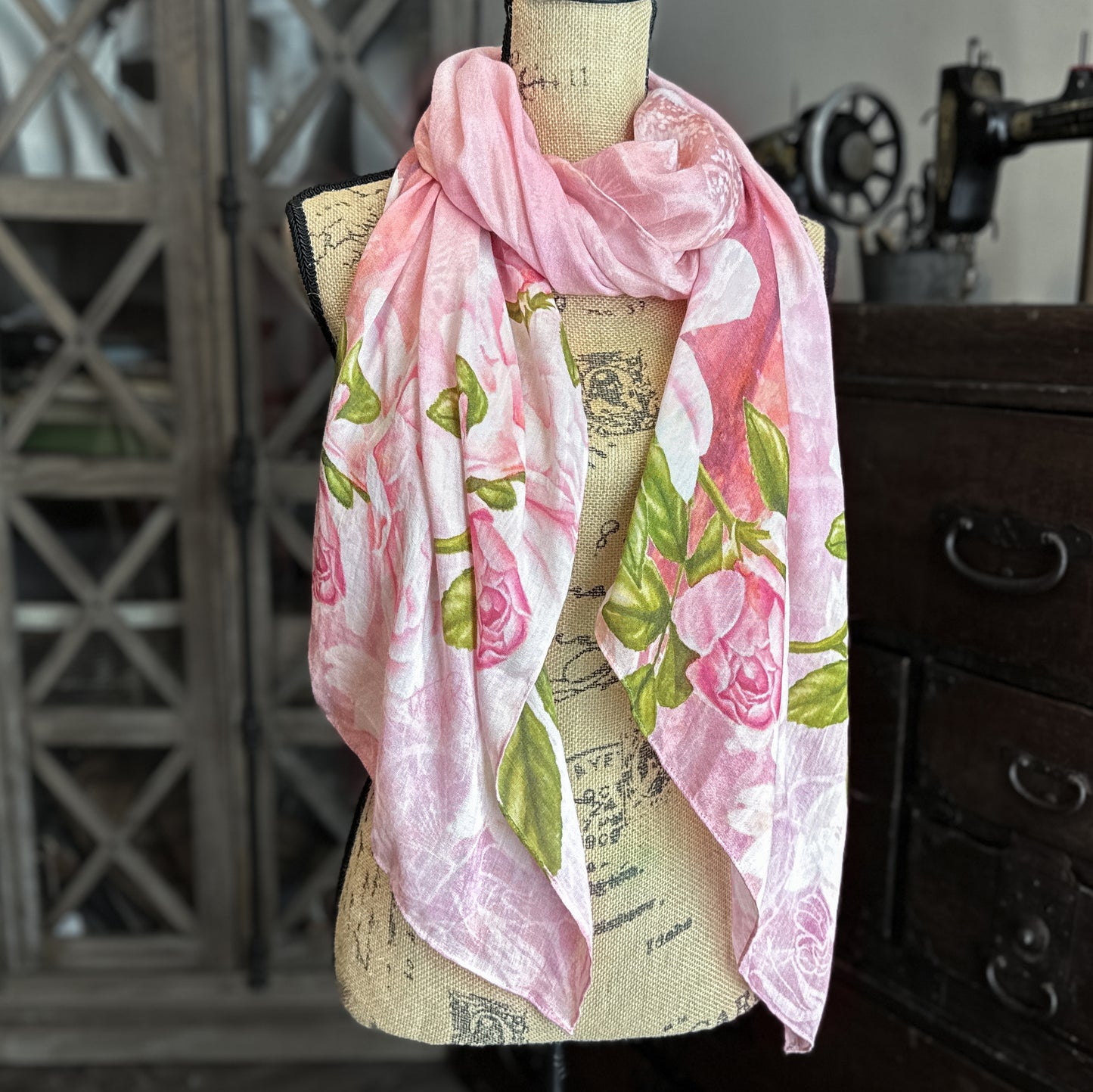 Transcendent Pink - Rayon Scarf