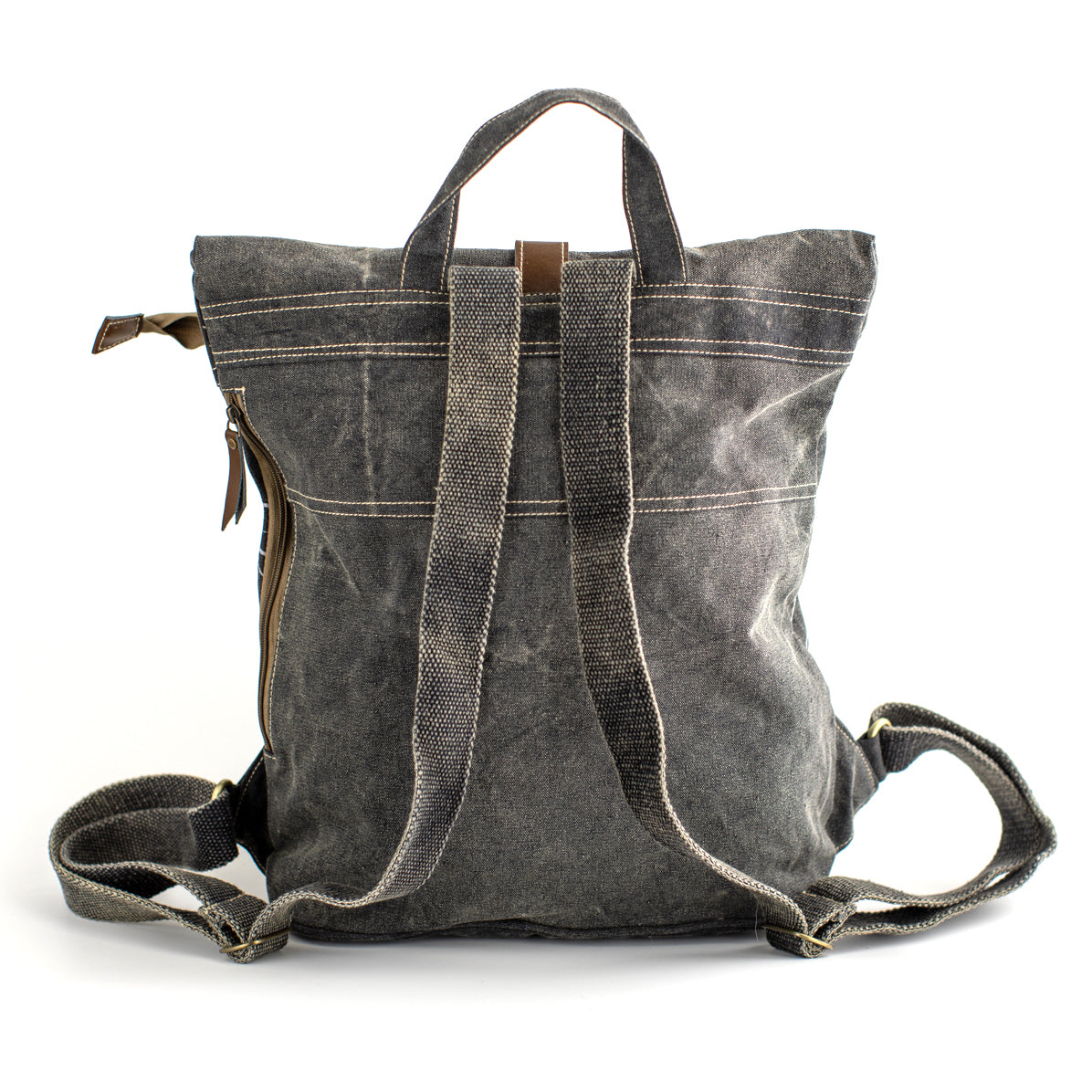 Mountain Recycled Canvas Backpack