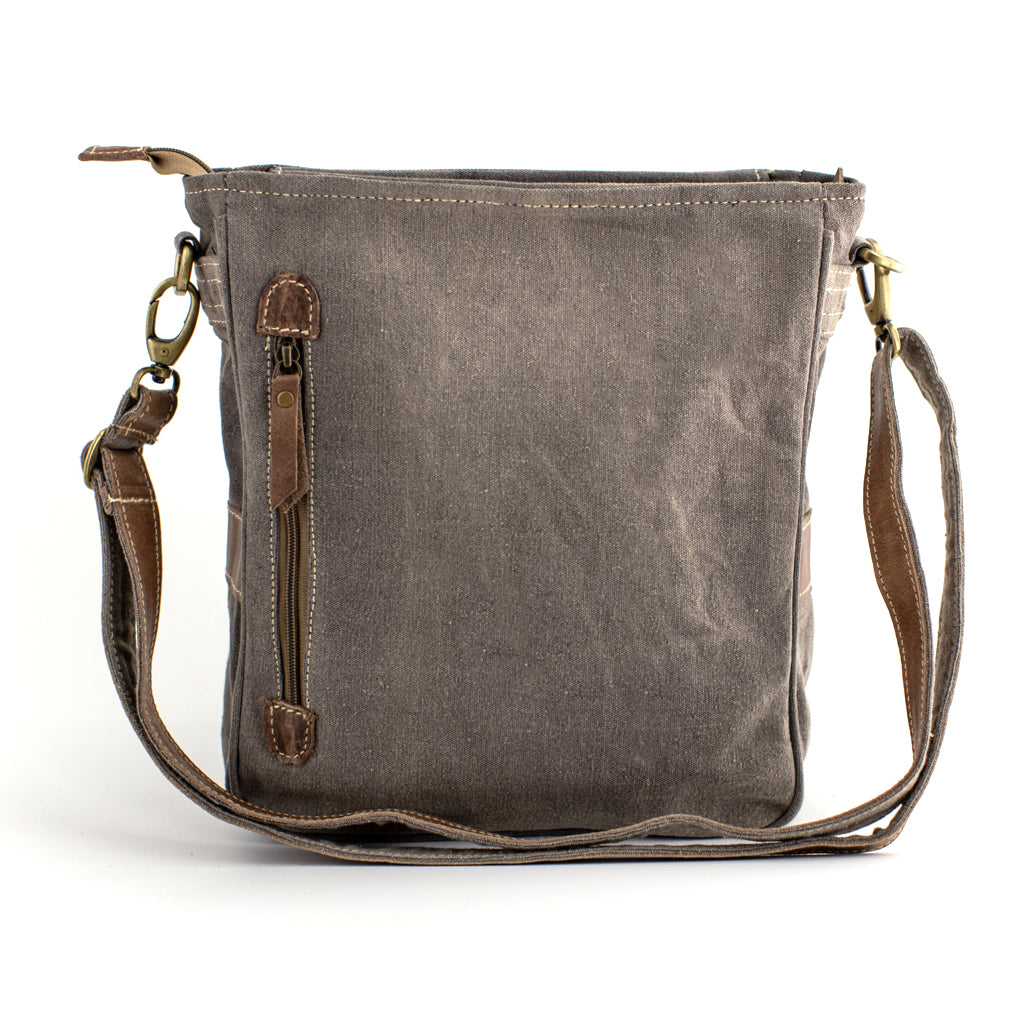 Still I Rise Recycled Medium Canvas Sling With Concealed Carry