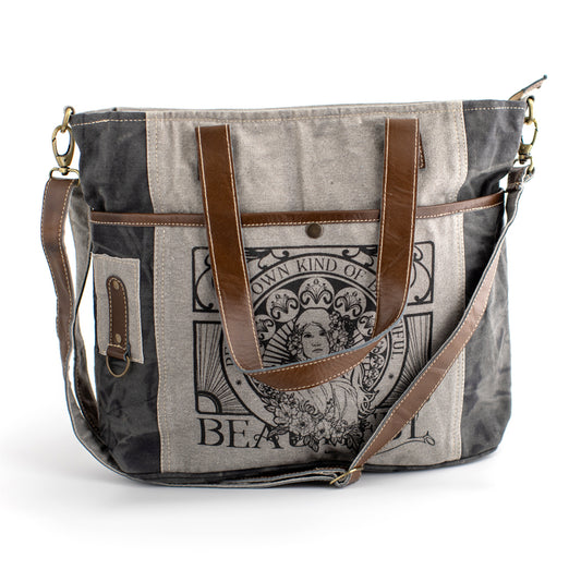 Beautiful Recycled Canvas Tote