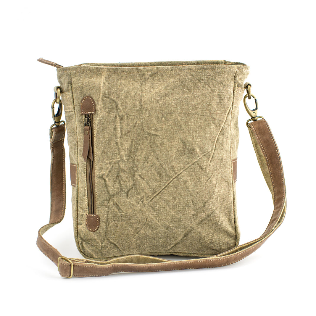 Masterpiece Recycled Medium Canvas Sling With Concealed Carry