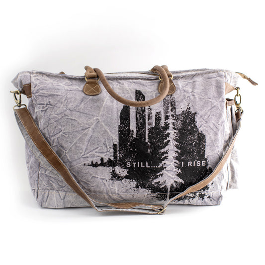 Still I Rise Recycled Canvas Carryall