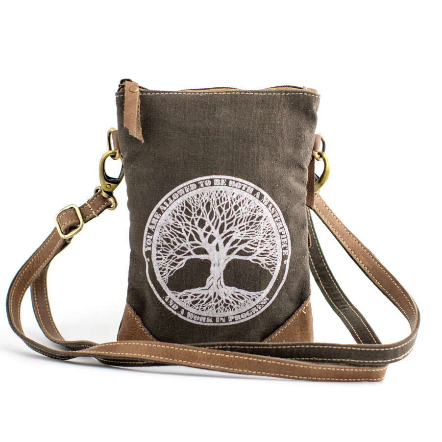 Masterpiece Recycled Small Canvas Sling