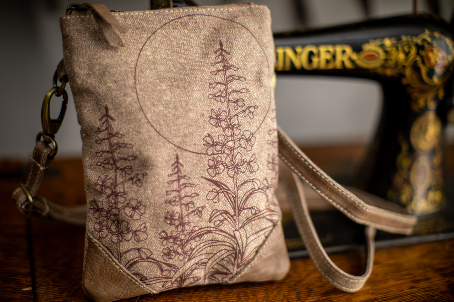 Fireweed Recycled Small Canvas Sling