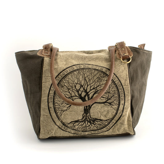 Masterpiece Recycled Canvas Handbag