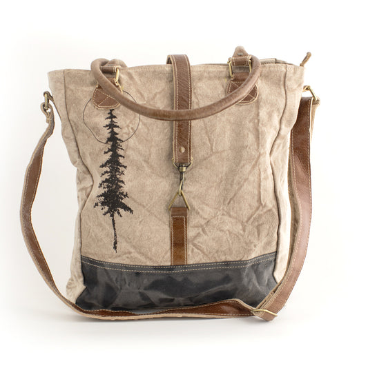 Black Spruce Recycled Canvas Tote