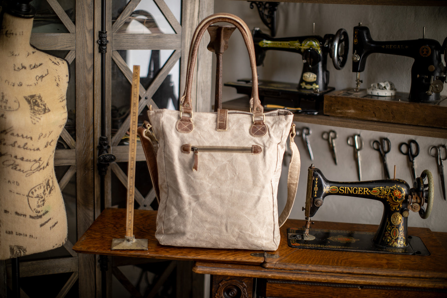 Black Spruce Recycled Canvas Tote