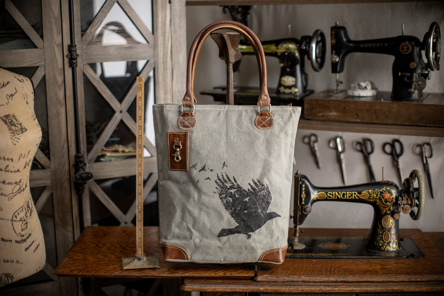 Breathe Recycled Canvas Tote