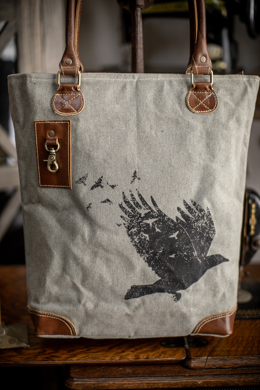 Breathe Recycled Canvas Tote