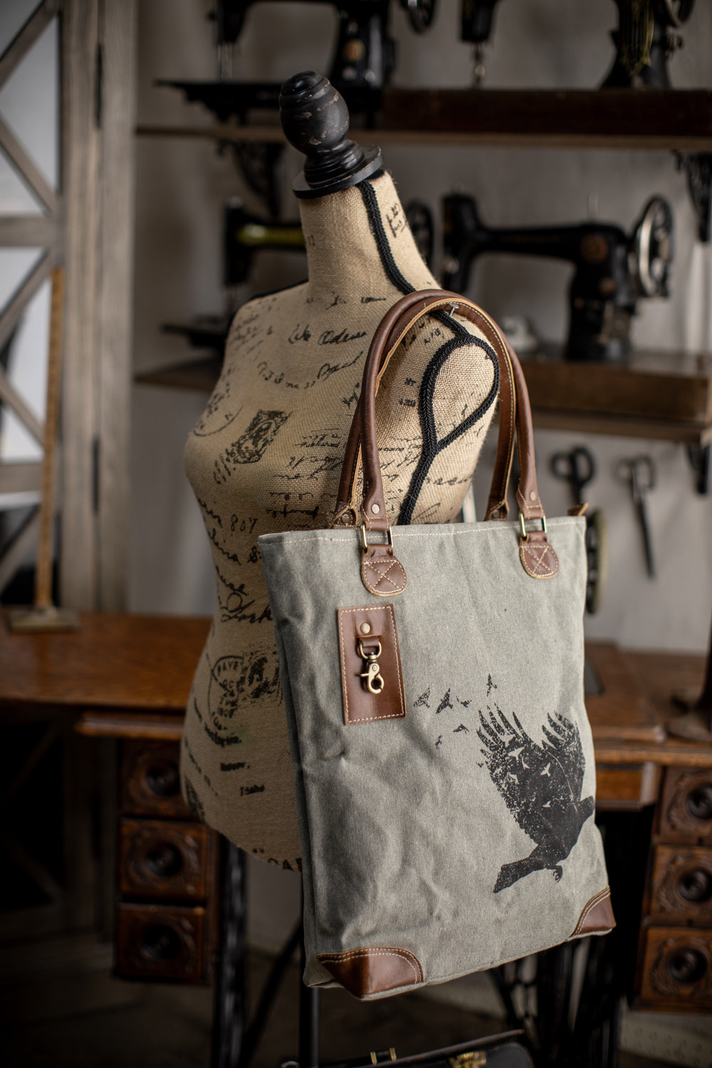 Breathe Recycled Canvas Tote